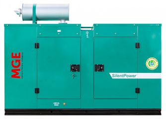 Дизельный генератор MGE P640CS в кожухе