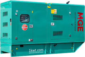 Дизельный генератор MGE P150CS в кожухе с АВР