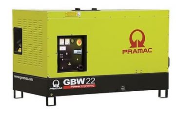 Дизельный генератор Pramac GBW 22 P 230V 3Ф