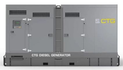 Дизельный генератор CTG 17M-M в кожухе с АВР