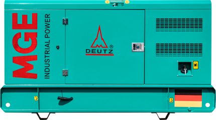 Дизельный генератор MGE P27DZ в кожухе